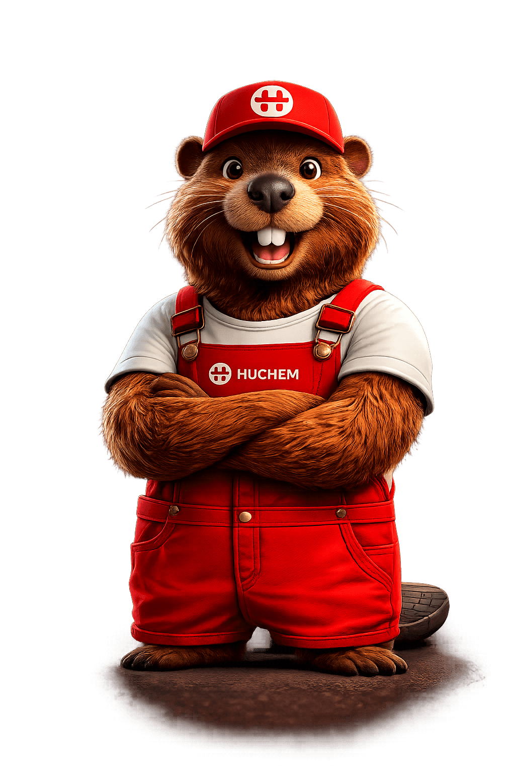 Hugo, de Huchem mascotte